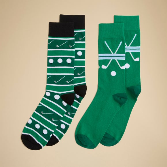 Set of 2 Golf Cotton Socks