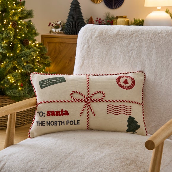 Letter to Santa Rectangle Cushion