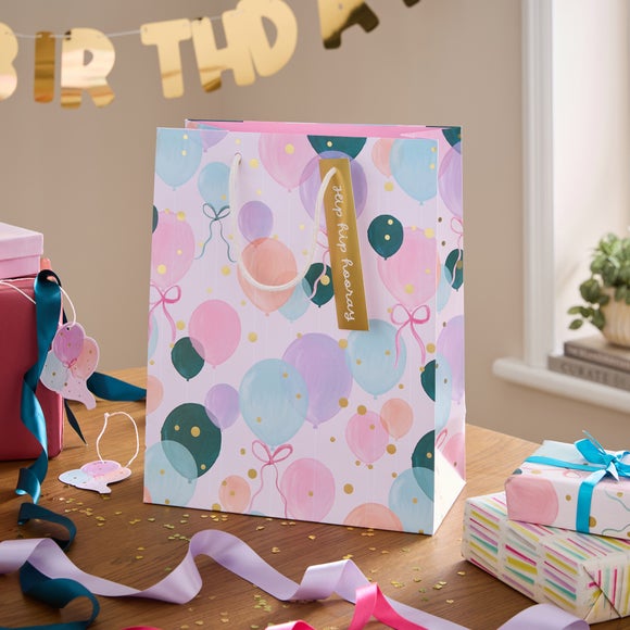 Balloon Foil Large Paper Gift Bag