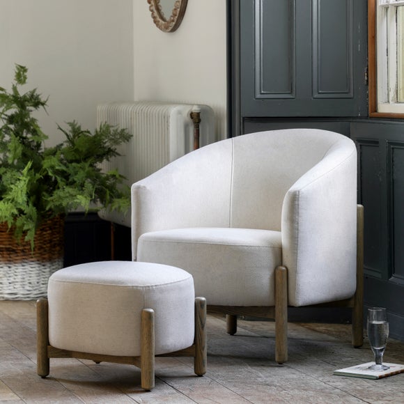 Return - Belmont Fabric Tub Chair