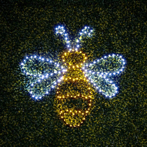 View Led Bee Garden Motif View Led Bee Garden Motif