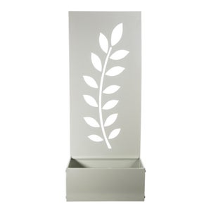Screen Planter With Fern Design