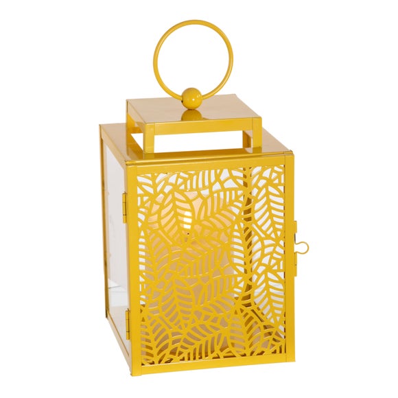 View Metal & Glass Lantern View Metal & Glass Lantern