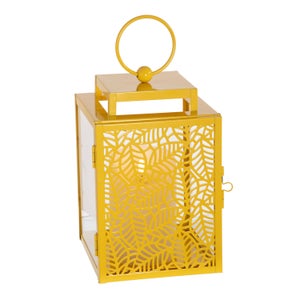 Metal & Glass Lantern