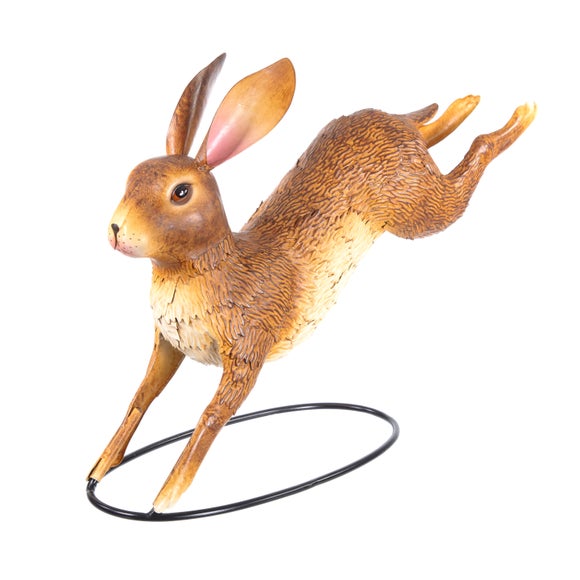 View Running Metal Hare Garden Ornament View Running Metal Hare Garden Ornament