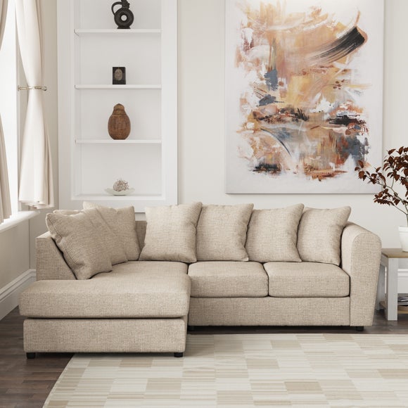 View Blake Multi Weave Corner Chaise Sofa View Blake Multi Weave Corner Chaise Sofa