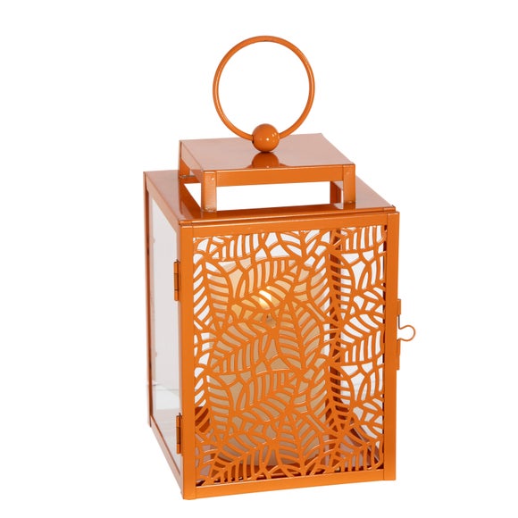 View Metal & Glass Lantern View Metal & Glass Lantern