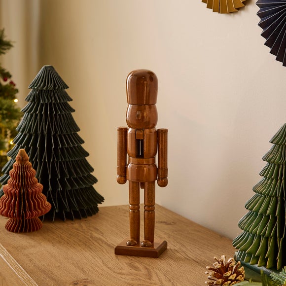 Dark Wood Nutcracker