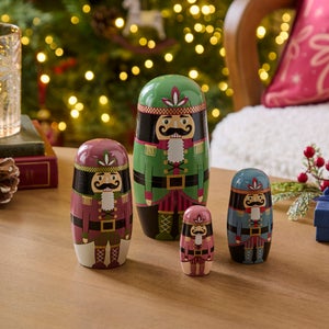 Nutcracker Stacking Dolls