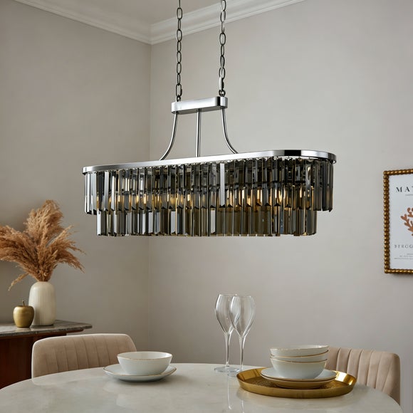 View Audra 5 Light Adjustable Diner Ceiling Light View Audra 5 Light Adjustable Diner Ceiling Light