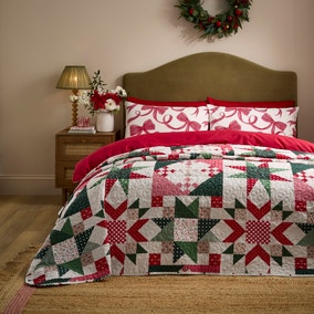 Festive Quilted Bedspread