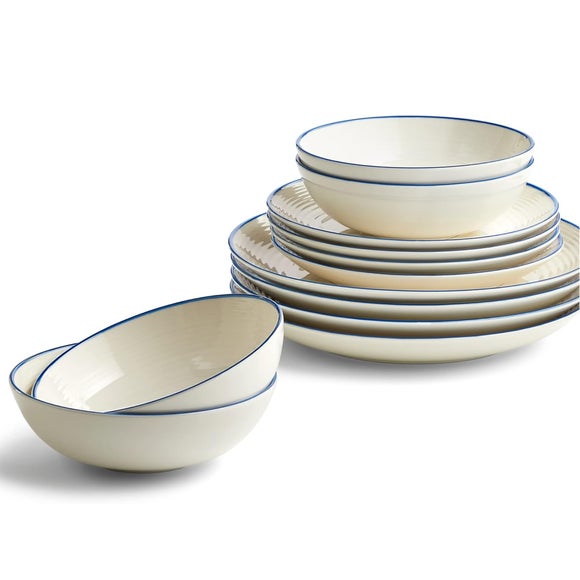 Click to view product details and reviews for Royal Doulton Gordon Ramsay Maze Denim Line 12 Piece Dinner Set.