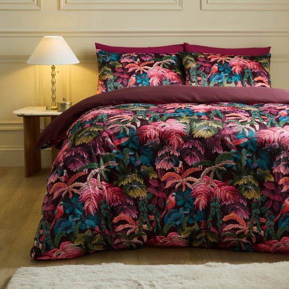 Hummingbird Oasis Duvet Cover & Pillowcase Set