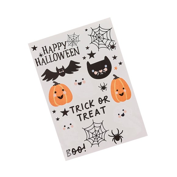 Hootyballoo Halloween Temporary Tattoos