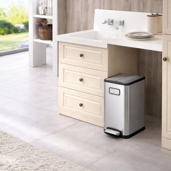 View Eko Ecofly 20l Stainless Steel Pedal Bin View Eko Ecofly 20l Stainless Steel Pedal Bin