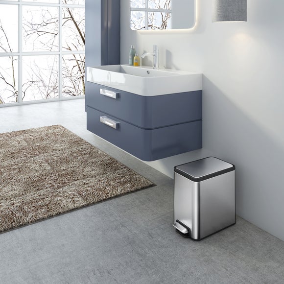 View Eko Ecoslim 8l Stainless Steel Pedal Bin View Eko Ecoslim 8l Stainless Steel Pedal Bin