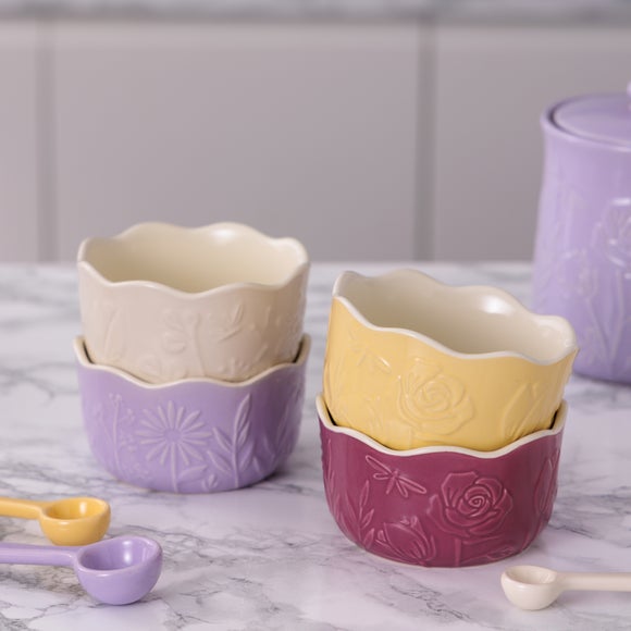 Mason Cash In The Meadow Set of 4 Ramekins