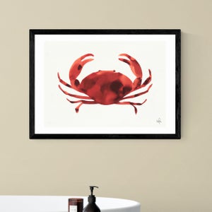 East End Prints Crabs Tale Print