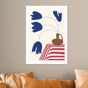 East End Prints Abstract Nature Fall Print
