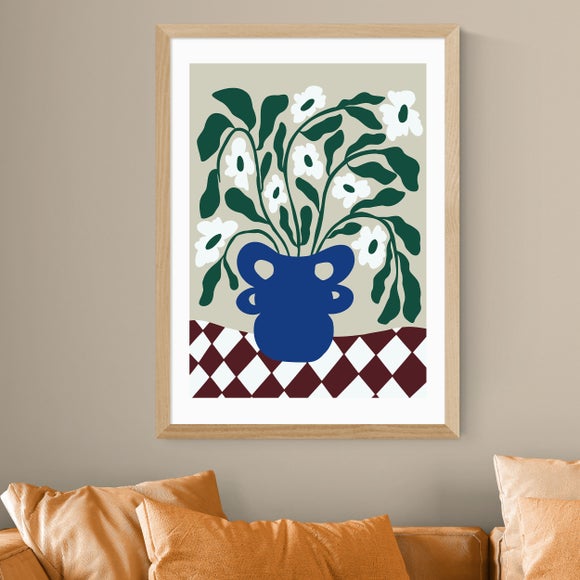 East End Prints Greenery In A Vase Print