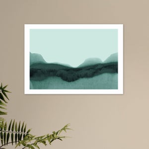 East End Prints Abstract Landscape Print