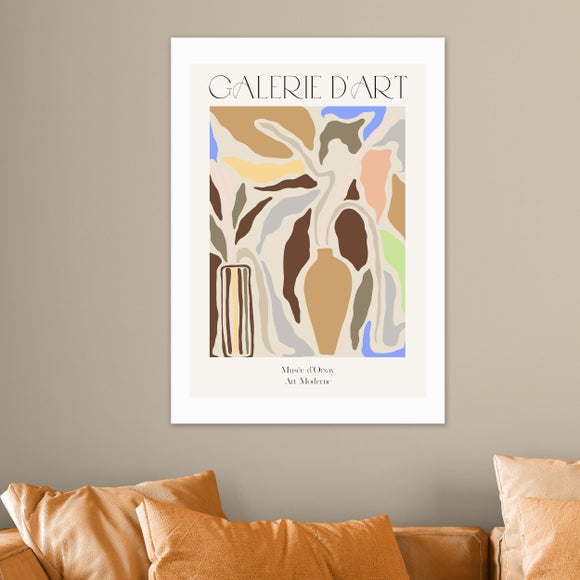 East End Prints Abstract Pottery Print