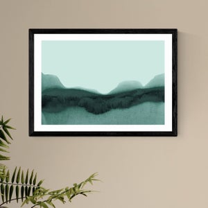East End Prints Abstract Landscape Print