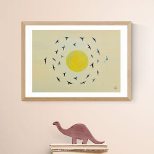 East End Prints Fly Away With Me Print