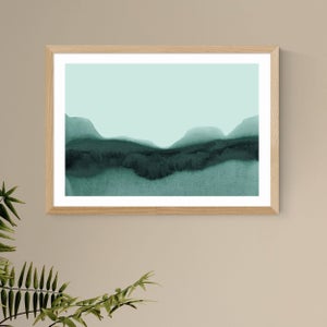 East End Prints Abstract Landscape Print