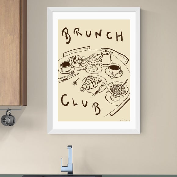 East End Prints Brunch Club Print
