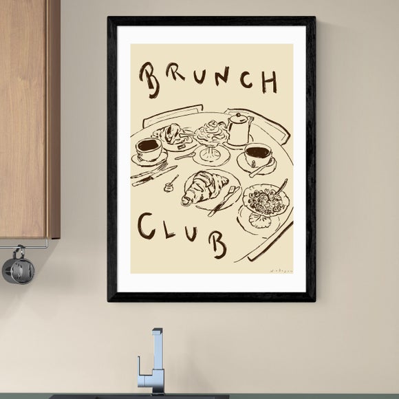 East End Prints Brunch Club Print