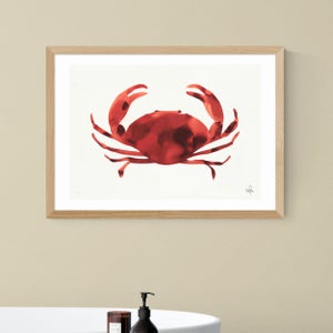 East End Prints Crabs Tale Print