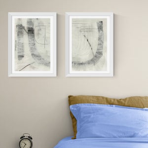 East End Prints Set Of 2 Real Prints