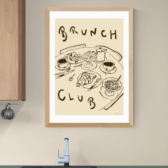 East End Prints Brunch Club Print
