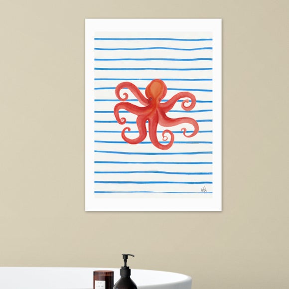 East End Prints Deep Sea Print