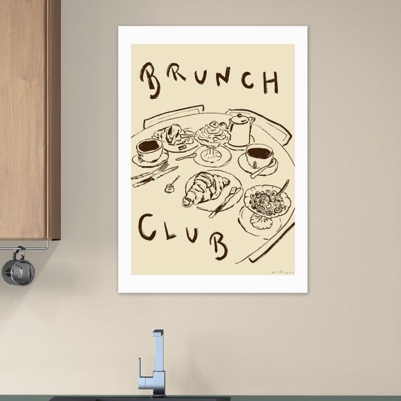 East End Prints Brunch Club Print
