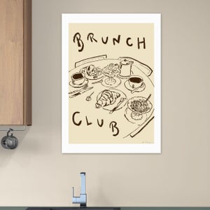 East End Prints Brunch Club Print