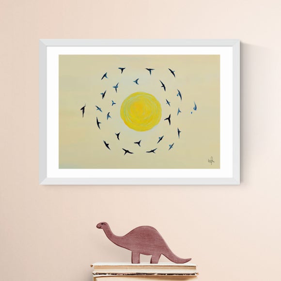 East End Prints Fly Away With Me Print