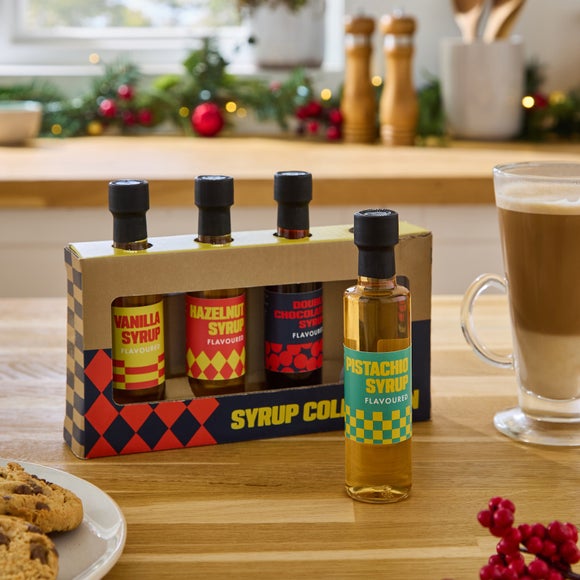 View Set Of 4 Coffee Syrups View Set Of 4 Coffee Syrups