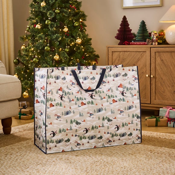 Alpine Characters Large Canvas Gift Bag