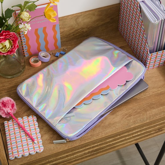 View Waters And Noble Iridescent Pu Laptop Case View Waters And Noble Iridescent Pu Laptop Case