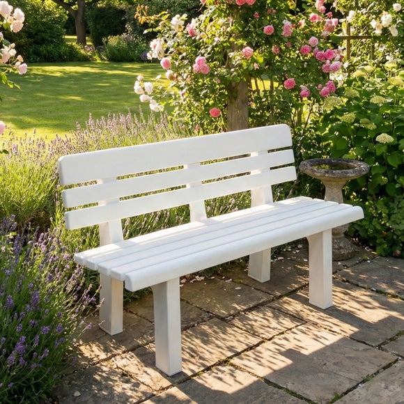 Gina White Bench
