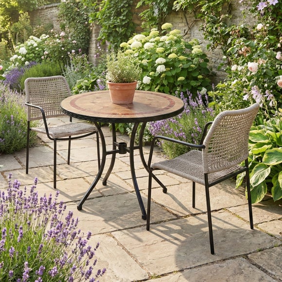 Riverside Bistro Table with 2 Rivendale Chairs