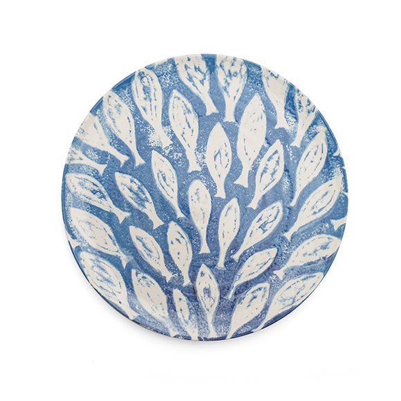 BlissHome Creatures Ceramic Shoal Round Platter