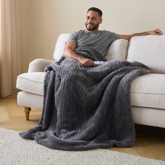 View Teddy Electric Throw Blanket View Teddy Electric Throw Blanket