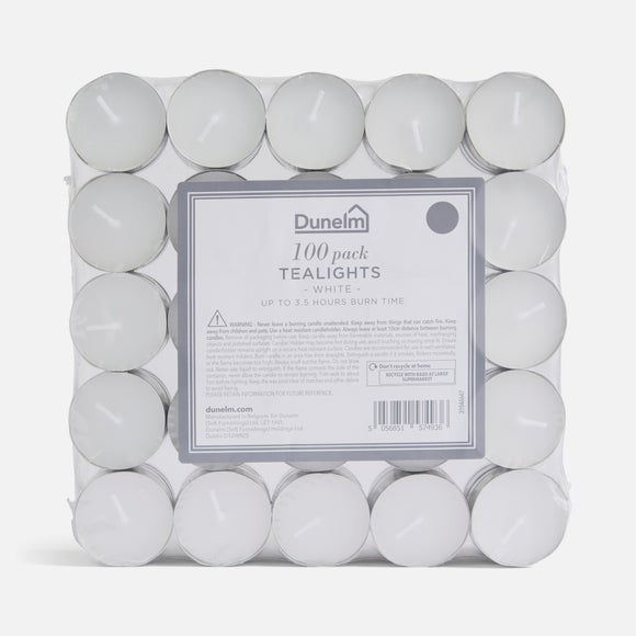 Photo 3 of Pack Of 100 Unscented Tealights Photo 3 of Pack Of 100 Unscented Tealights