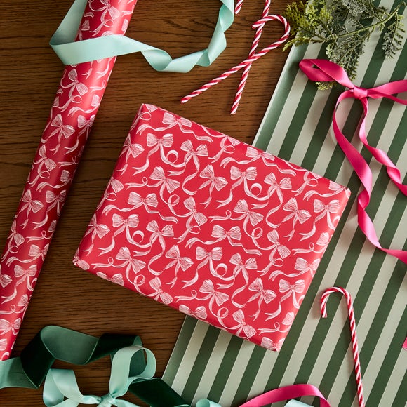 3m Bows Reversible Wrapping Paper