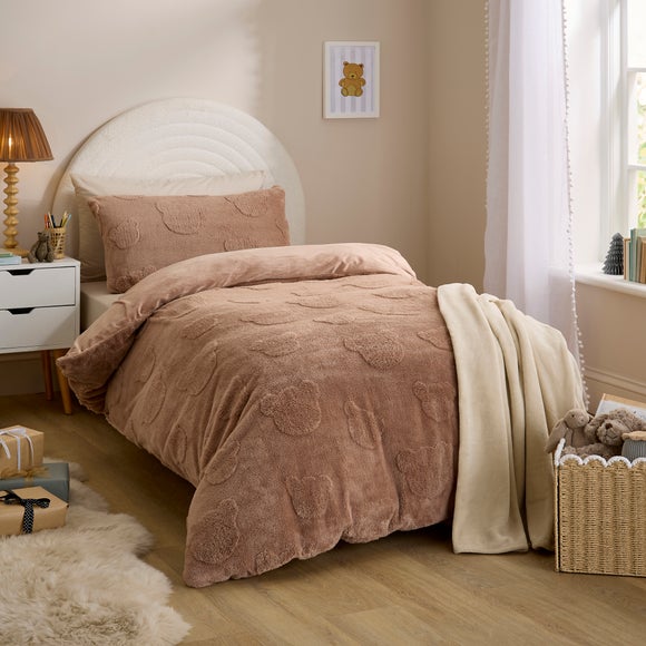 View Carved Teddy Fleece Duvet Cover & Pillowcase Set View Carved Teddy Fleece Duvet Cover & Pillowcase Set