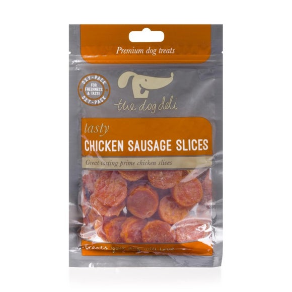 PetFace Dog Deli Chicken Sausage Slice Pet Treats
