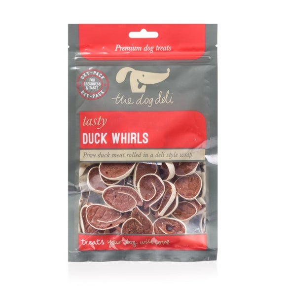 PetFace Dog Deli Duck Whirls Pet Treats